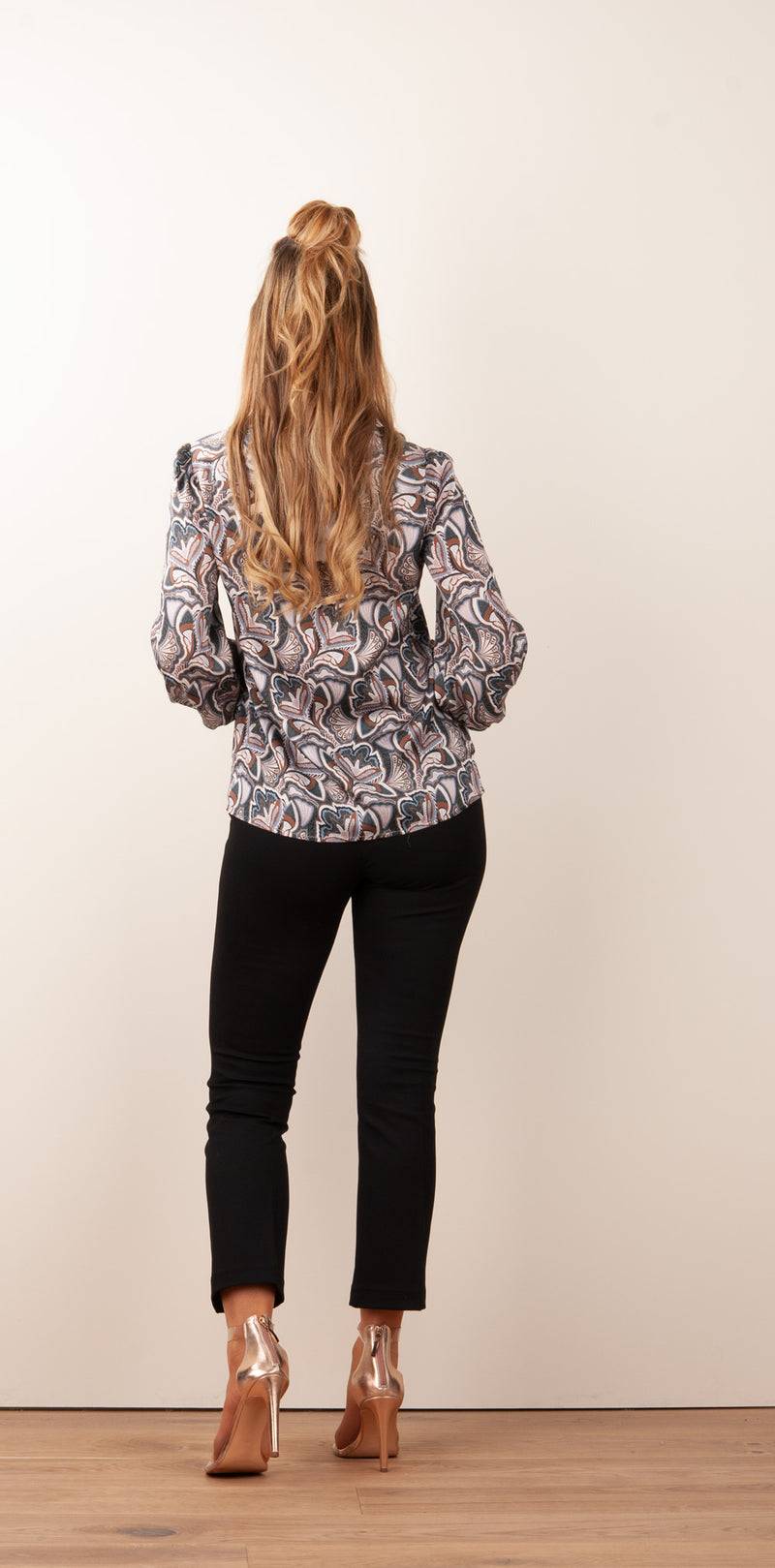 Dea Kudibal Schlupfbluse „Stacy“ Dunkelblau | Multicolor Flash Sale