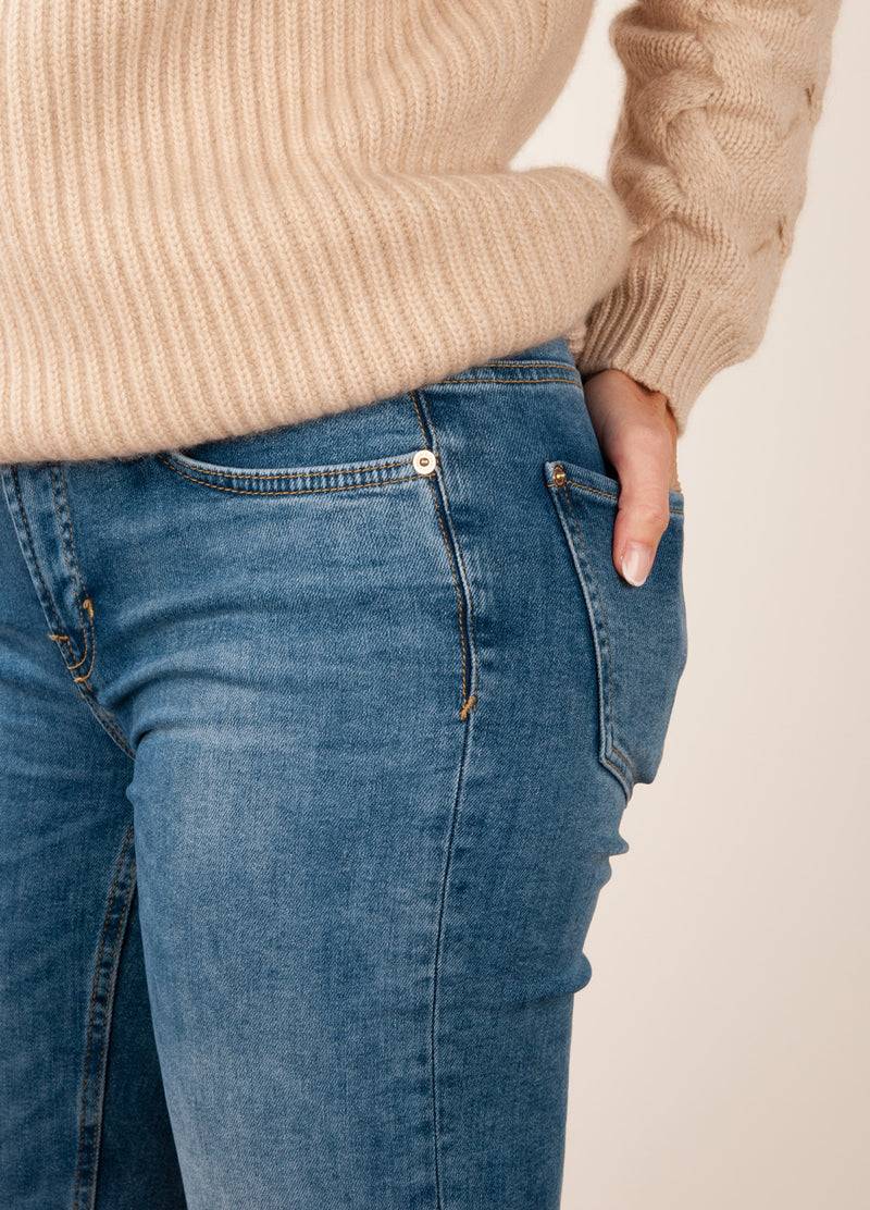Cambio Jeans „Paris Straight“ Blau Heißer Verkauf