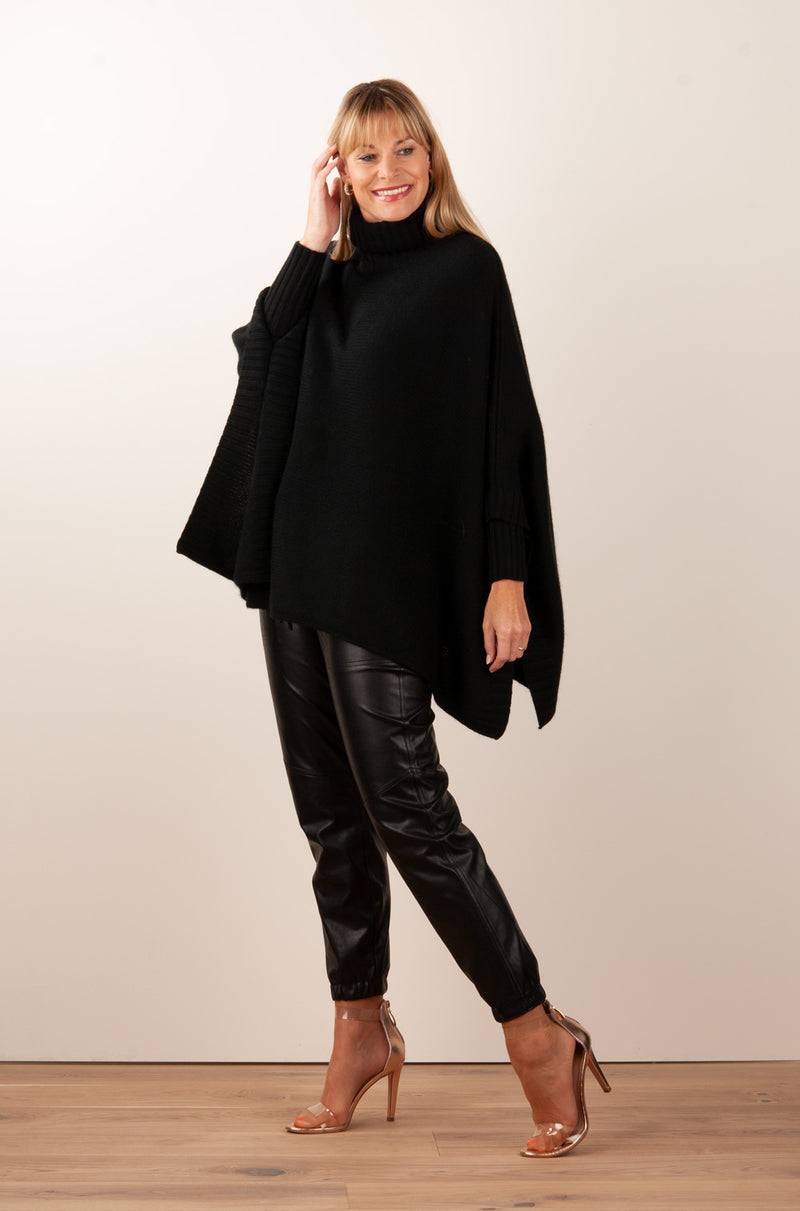 Cambio Hose „June“ Schwarz Top Angebot