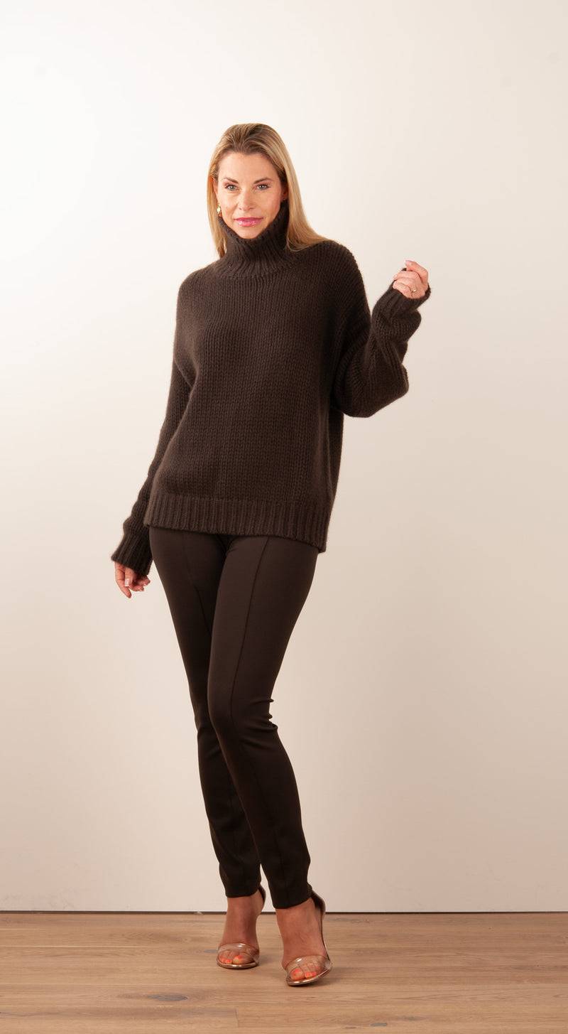 Seductive Hose „Eveline“ Dunkelbraun Versandkostenfrei
