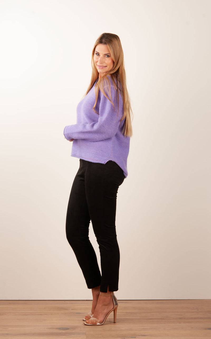 Seductive Velours Hose „Sabrina“ Schwarz Tägliche Deals
