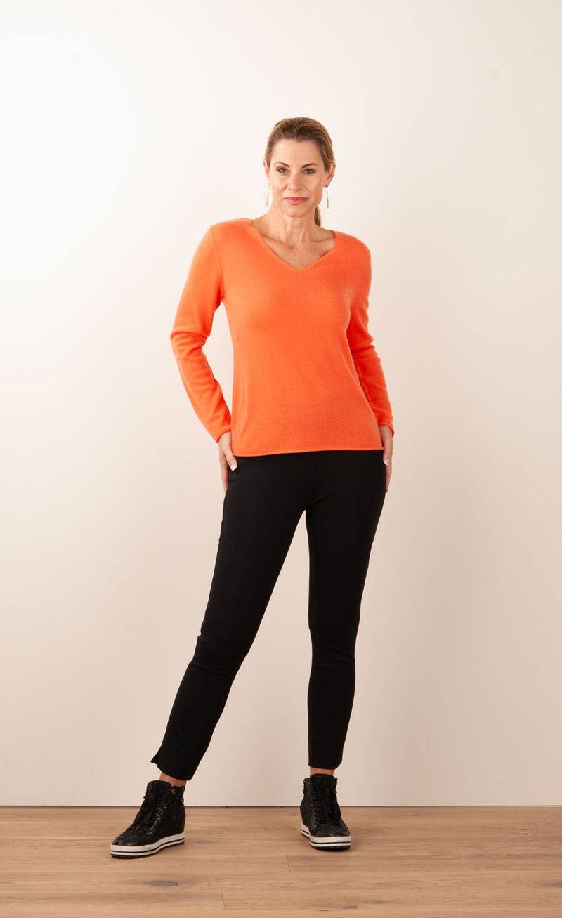 Herzensangelegenheit Kaschmir Pullover Orange Angebote