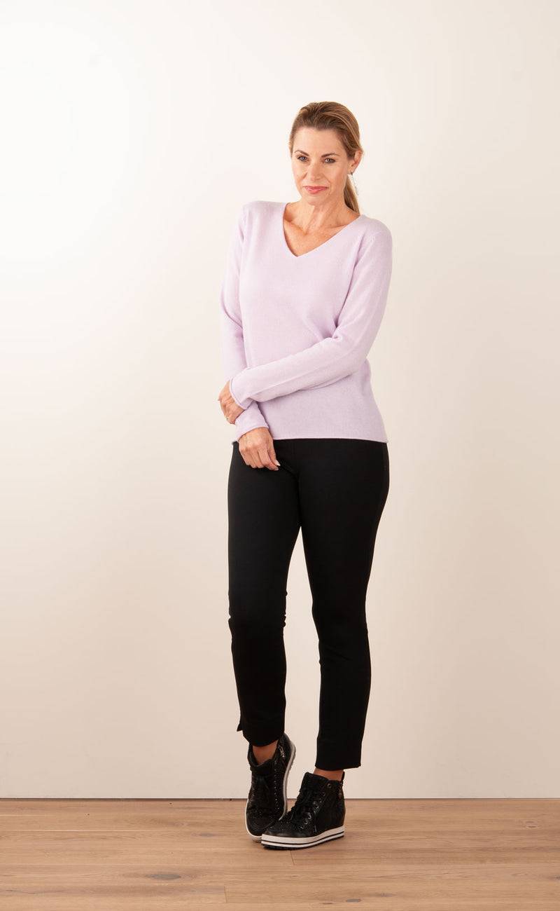Herzensangelegenheit Kaschmir Pullover Flieder Hotsell