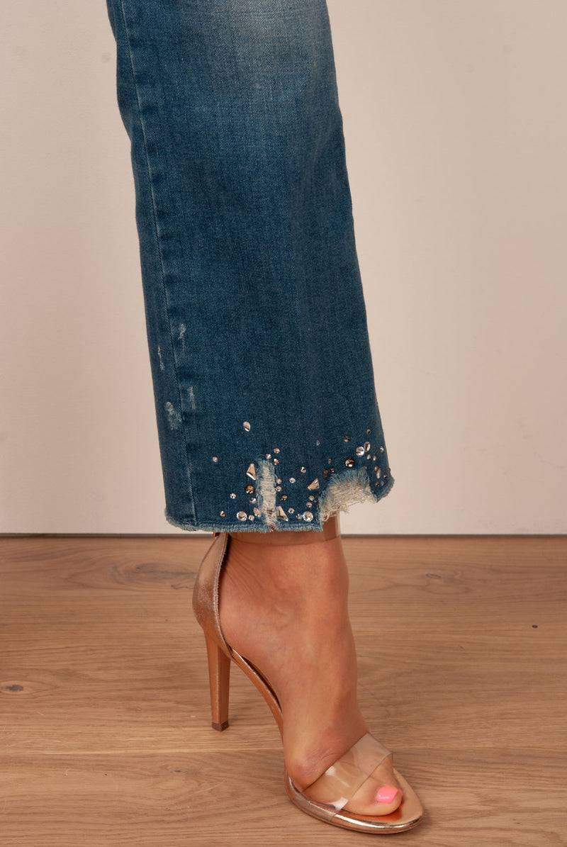 Cambio Jeans „Francesca“ Blau Rabatt