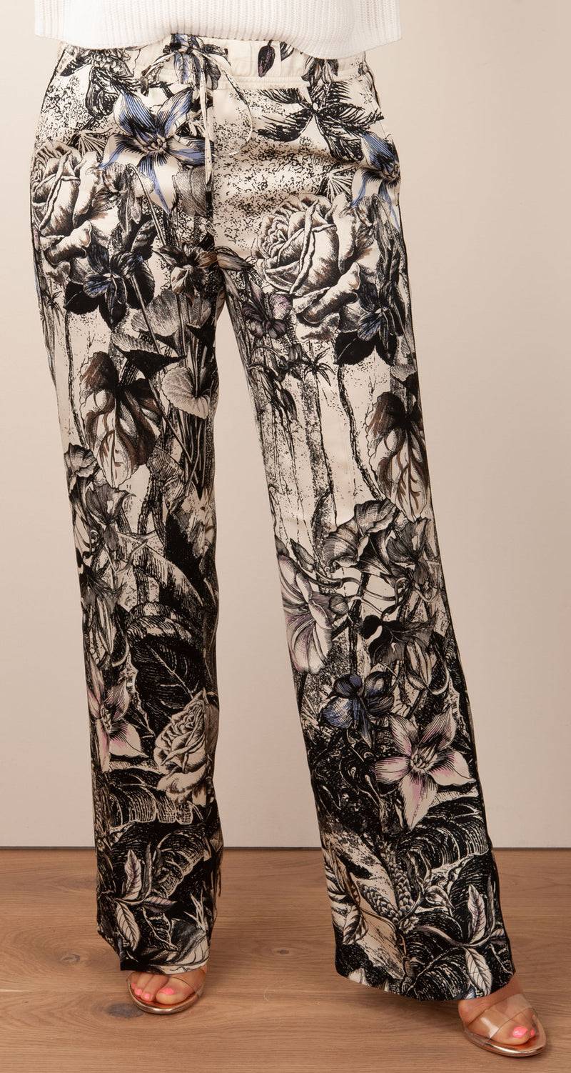 Cambio Hose „Avril“ Creme | Schwarz | Multicolor Großer Ausverkauf