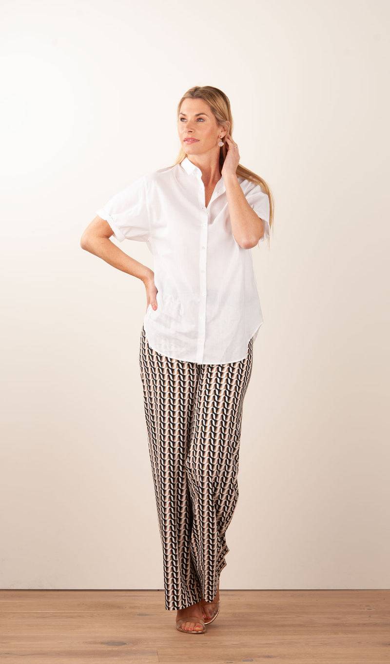 Cambio Hose „Allison“ Creme | Beige | Schwarz Osterangebot