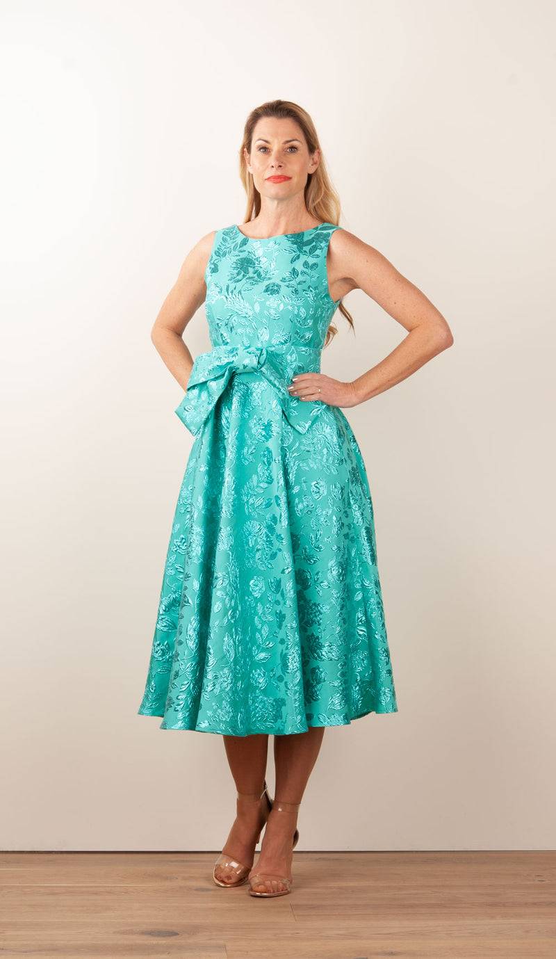 Kleid „Phillys“ Türkis Discount Store für neue Produkte