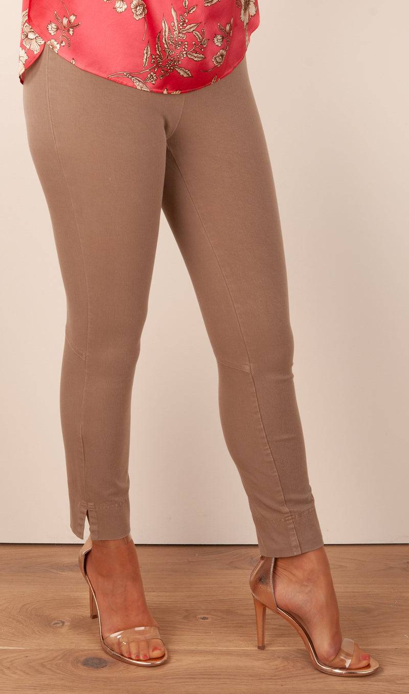 Seductive Hose / Jeans „Sabrina“ Nougat Günstiger Verkauf