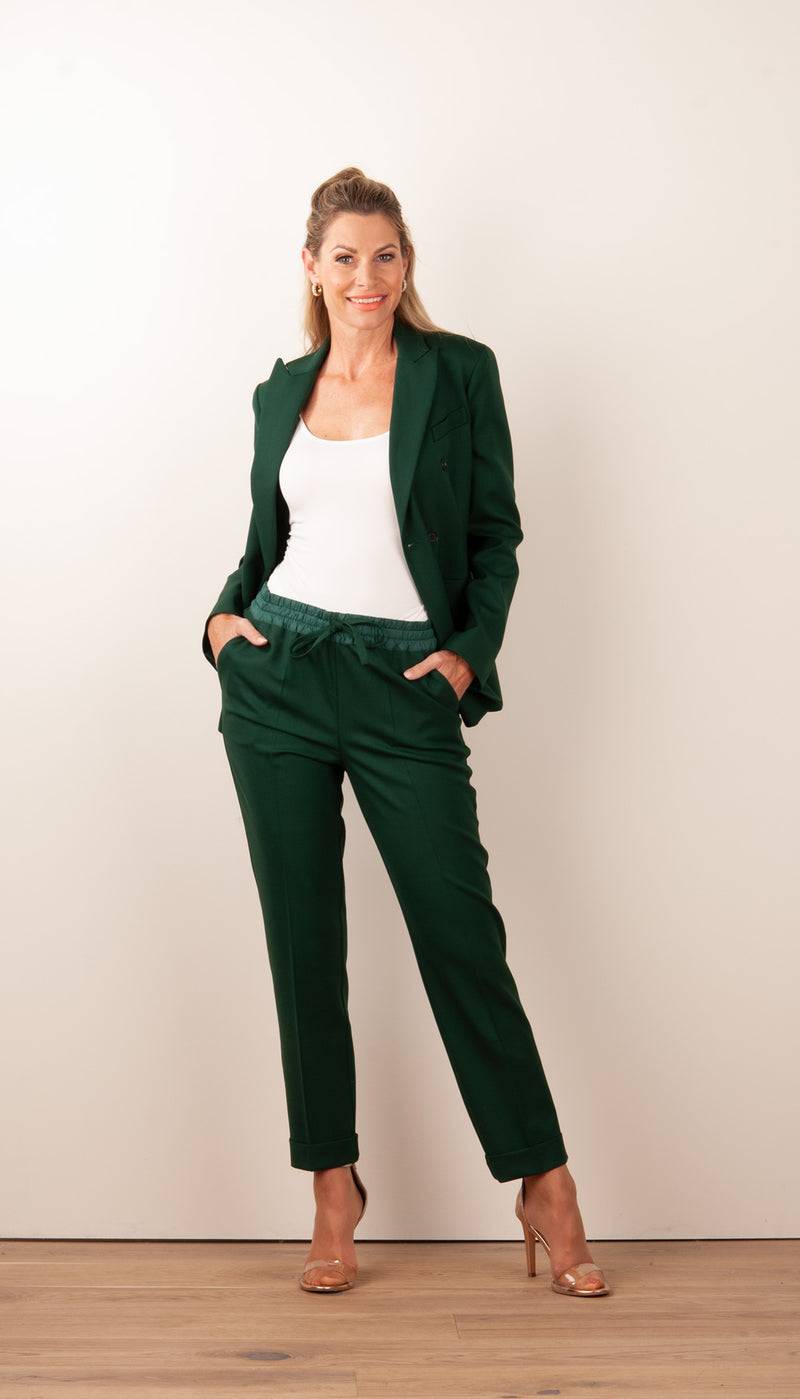 Blazer „Liliuxy“ Dunkelgrün Kostenloser Versand