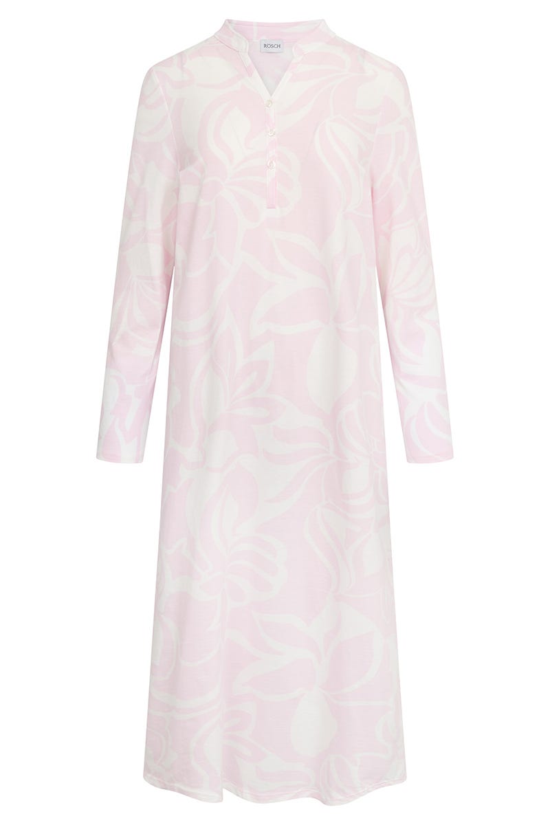 Rösch Nachthemd im pastelligen Blumendruck Maxi-Länge 100% Baumwolle Top Angebot
