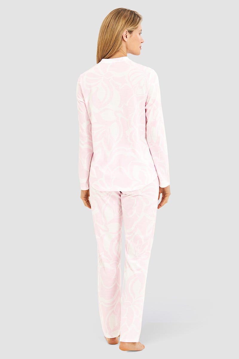 Rösch Pyjama im pastelligen Blumendruck 100% Baumwolle Neueste Mode
