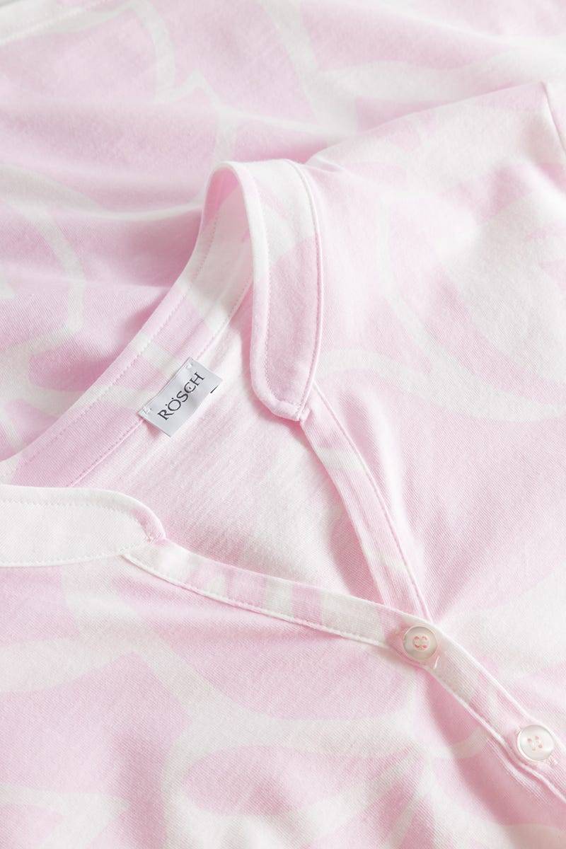 Rösch Pyjama im pastelligen Blumendruck 100% Baumwolle Neueste Mode