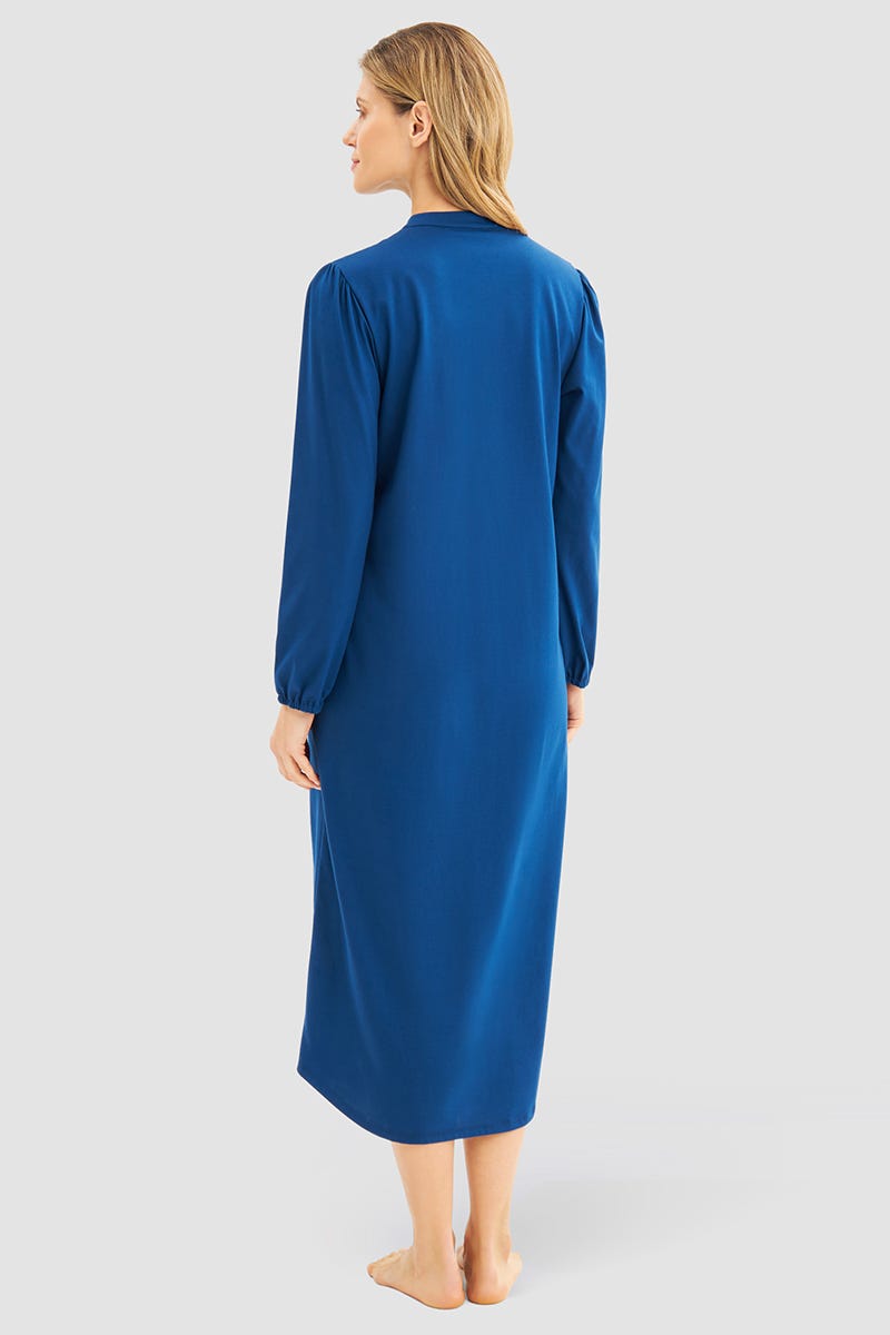 Rösch Nachthemd im puristischen Stil Maxi-Länge 100% Baumwolle Letzte 2 Tage