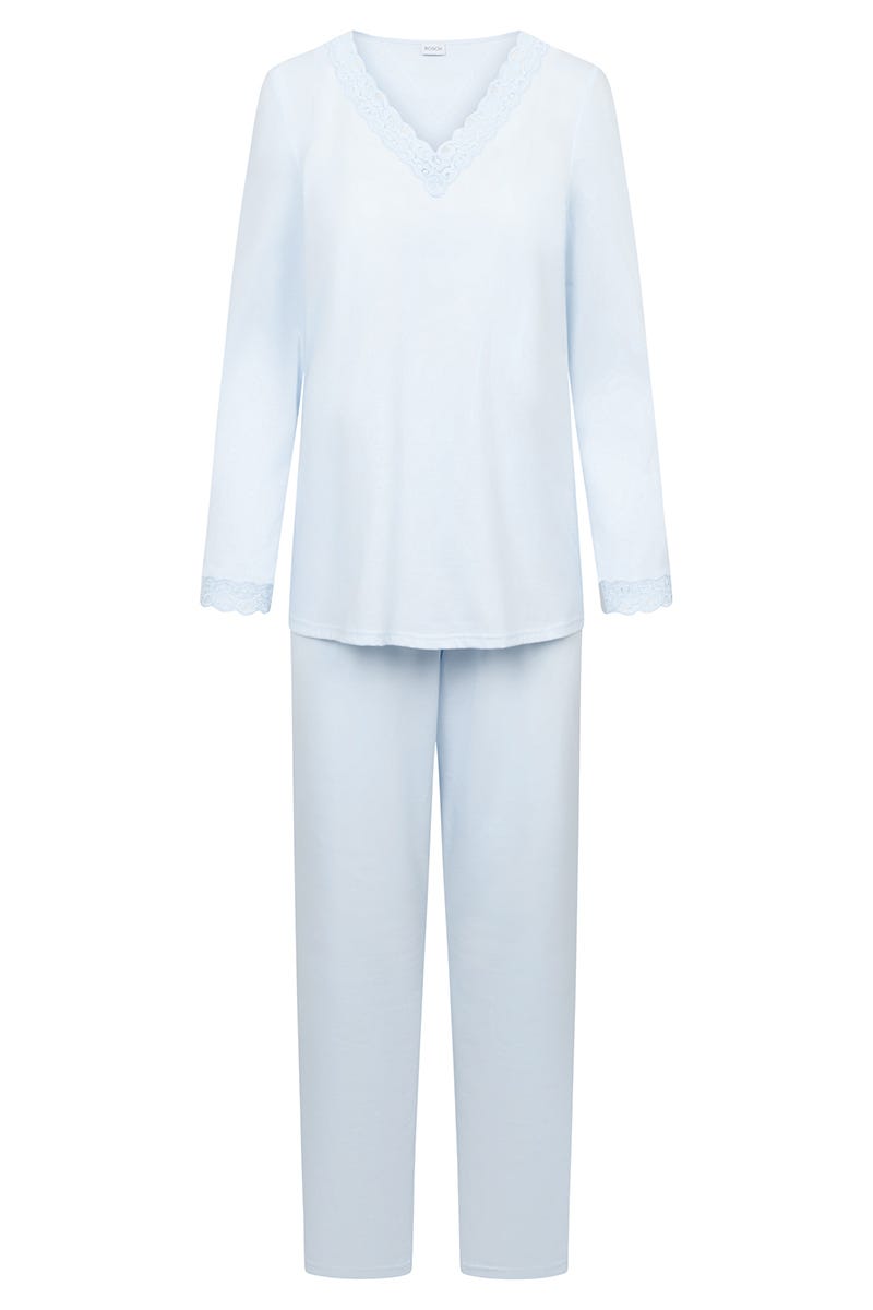 Rösch Pyjama mit Spitzendetails Baumwolle/Modal Bis zu 55% Rabatt