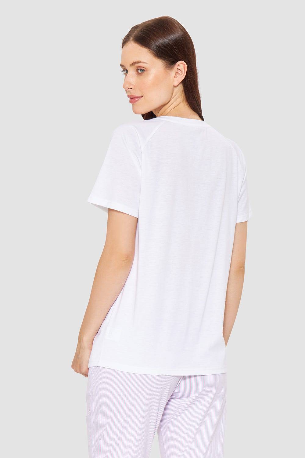 Rösch Pyjamashirt mit Motivdruck Hase 100% Baumwolle Discount Store für neue Produkte