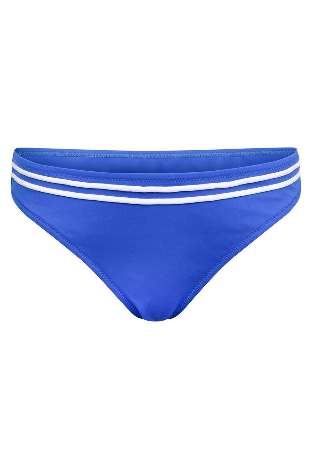 Rösch Bikini-Hose mit Streifendetails Neon-Blau Flash Sale