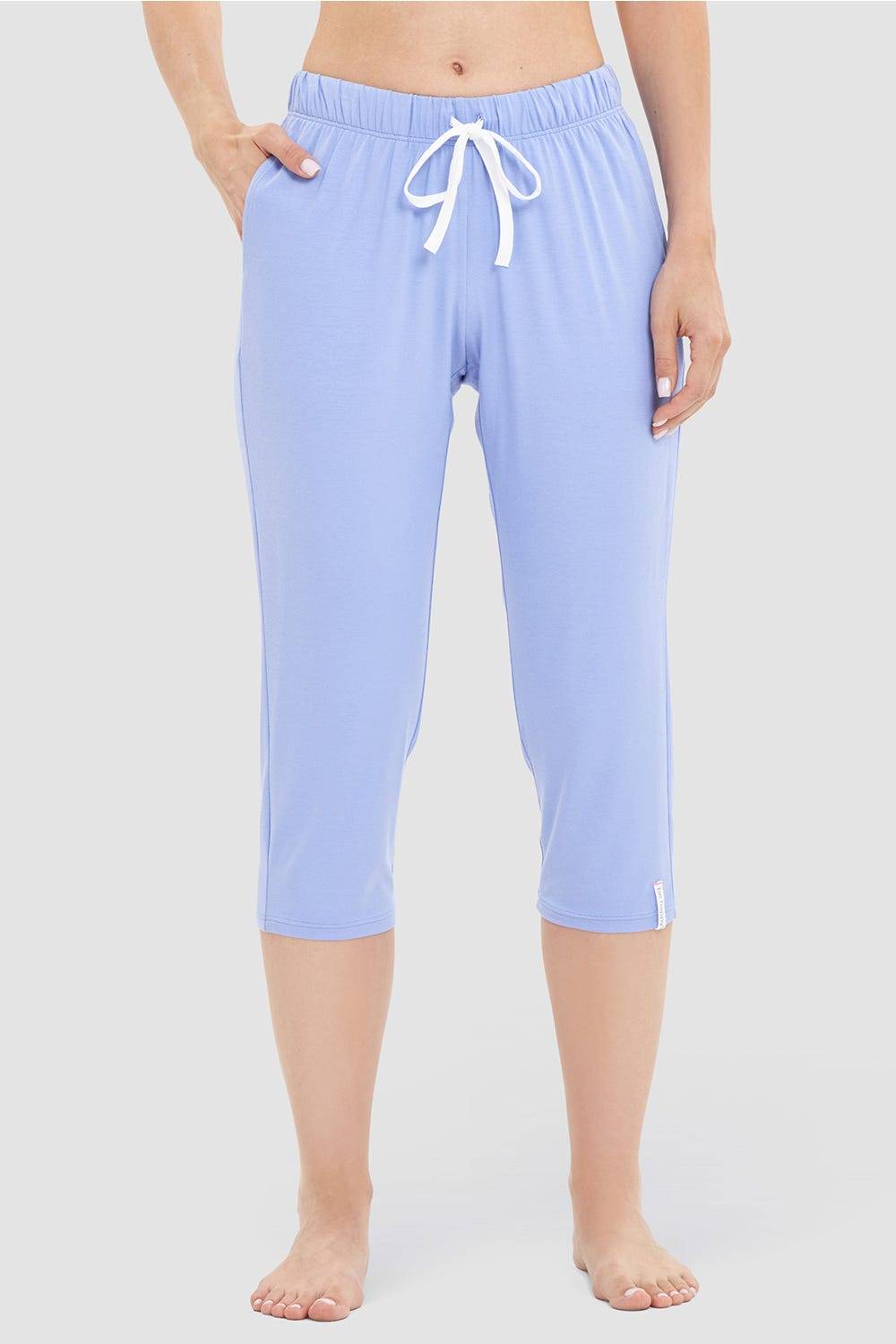 Rösch 3/4-Pyjamahose in Lavendel Viskose/Elasthan Top Angebot