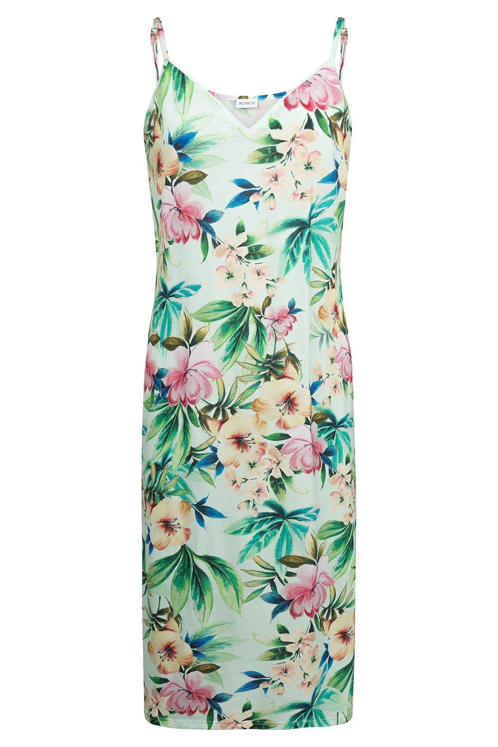 Rösch Nachtkleid im exotischen Blumendruck Baumwolle/Modal Online Outlet