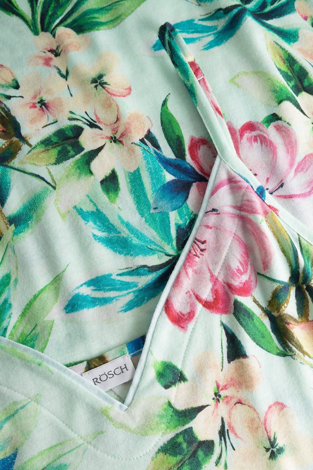 Rösch Nachtkleid im exotischen Blumendruck Baumwolle/Modal Online Outlet