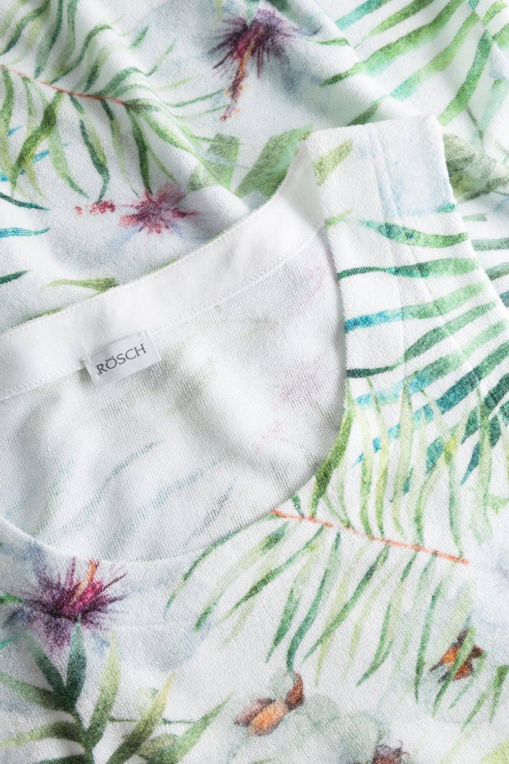 Rösch Nachthemd im exotischem Blumendruck Frottee Baumwolle/Polyester Neuheiten
