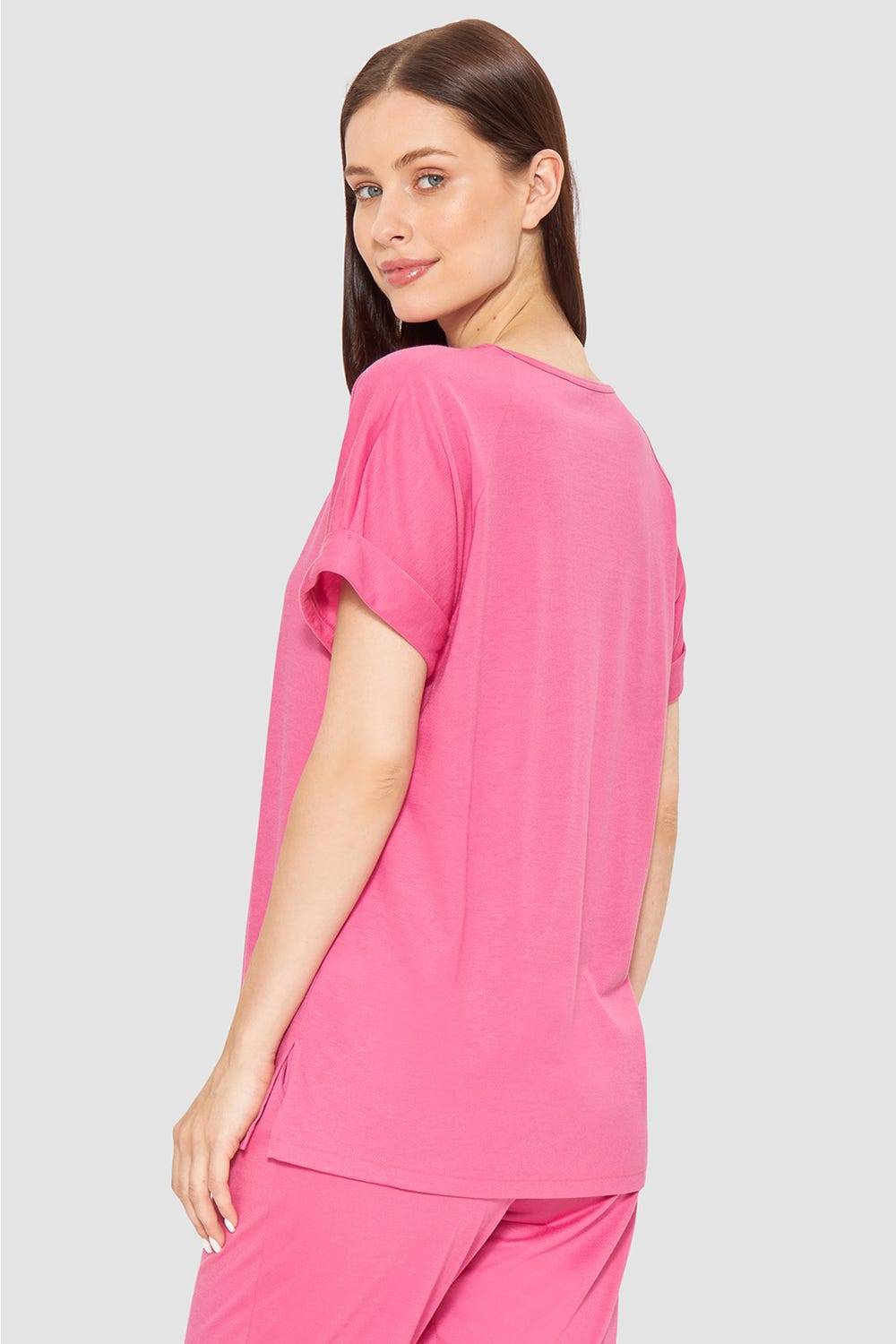 Rösch T-Shirt mit überschnittenen Ärmeln sportiv Baumwolle/Modal Saisonale Angebote