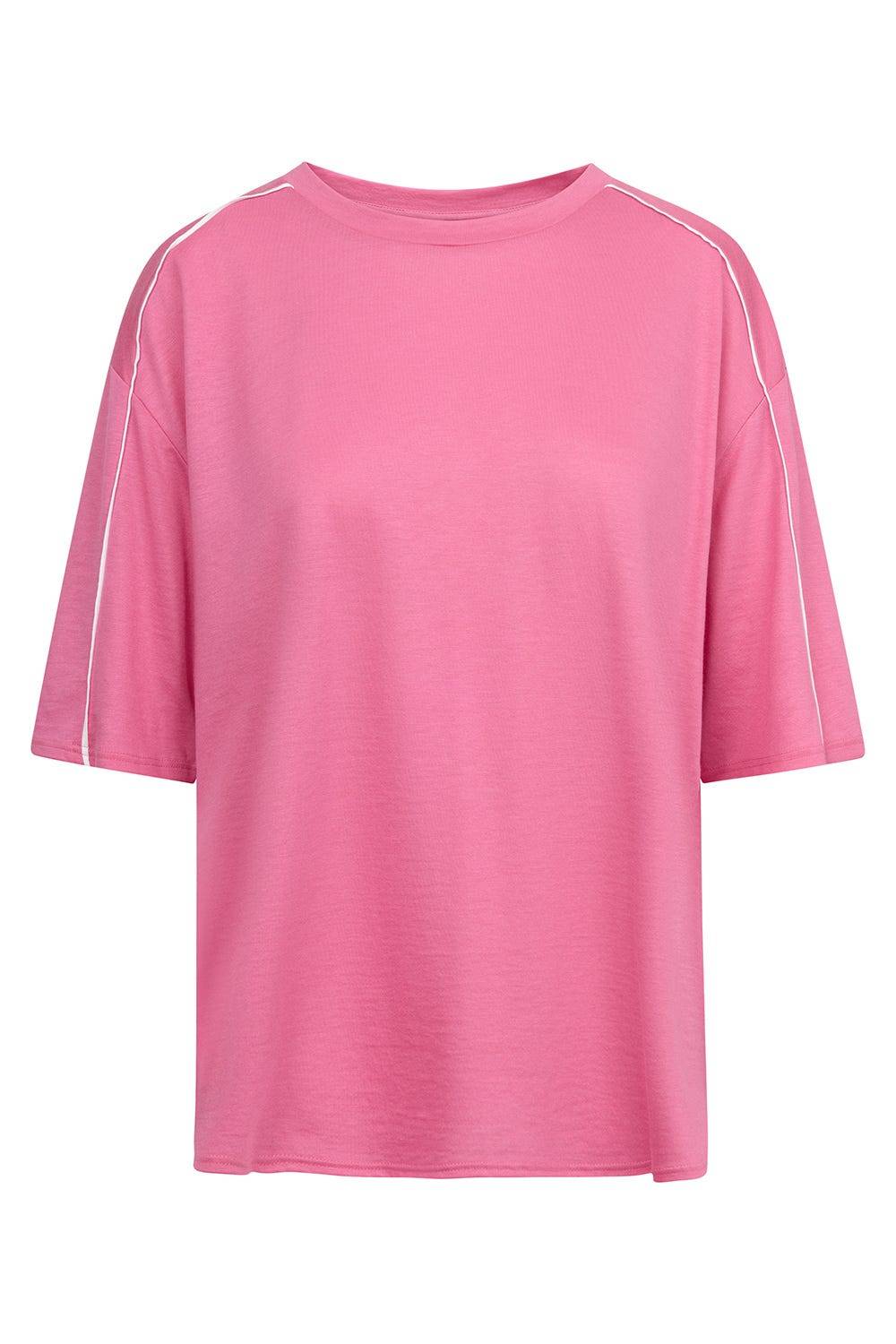 Rösch T-Shirt mit sportiven Paspeln Baumwolle/Modal Räumungsverkauf