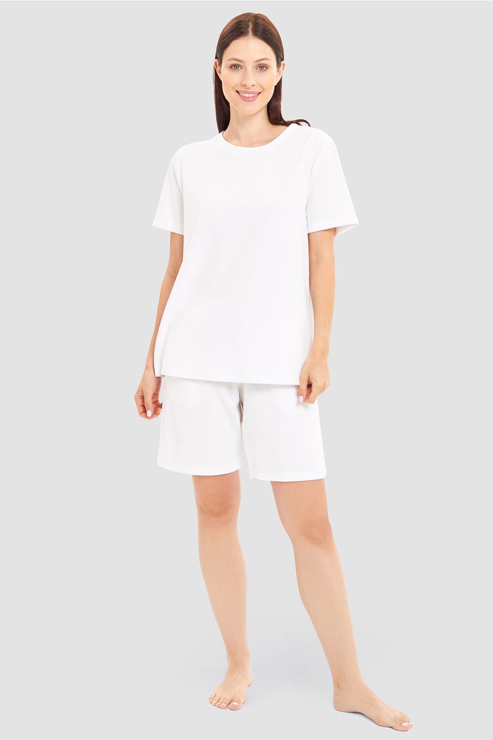 Rösch T-Shirt aus Frottee einfarbig Baumwolle/Polyester Bis zu 60% Rabatt