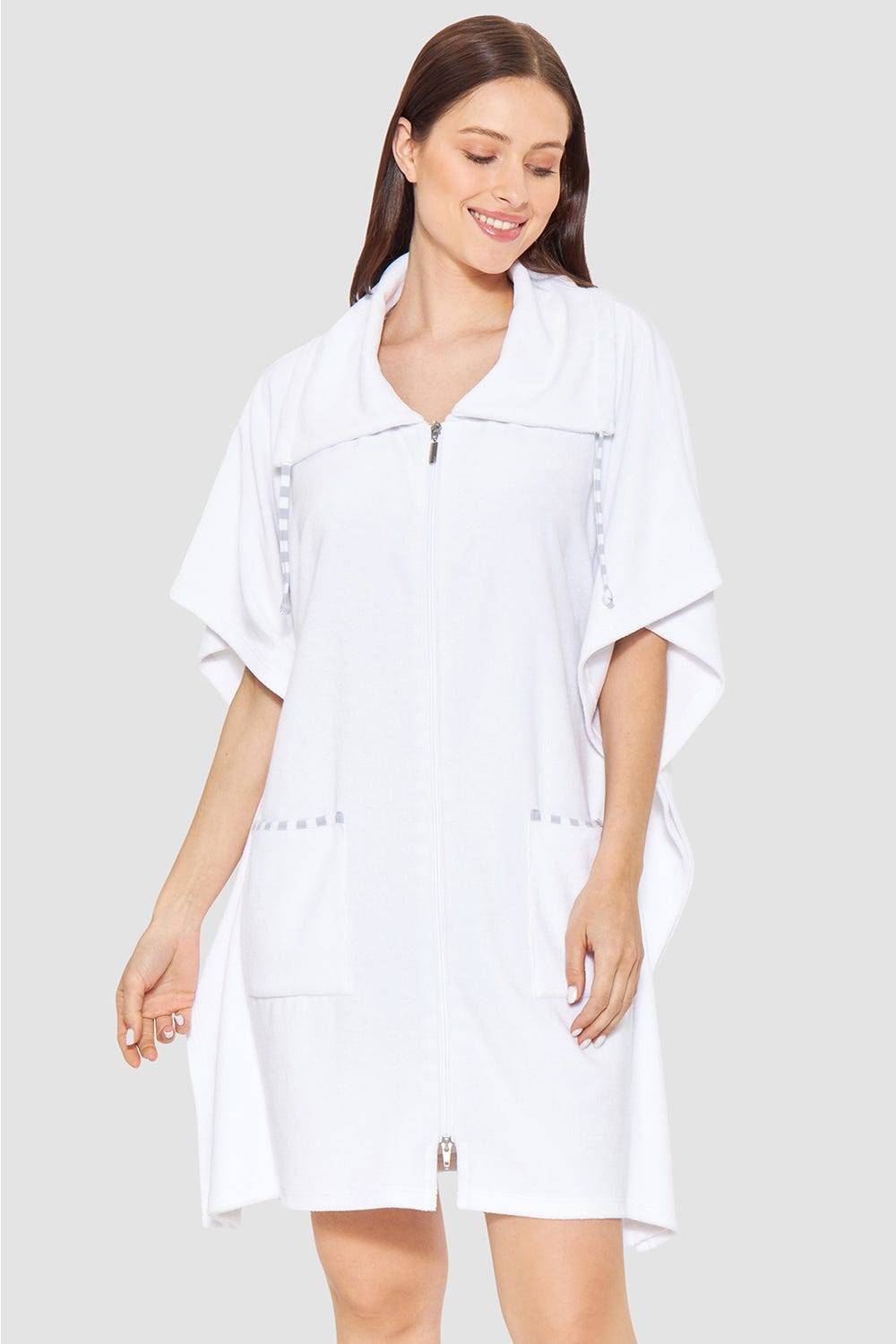 Rösch Strandjacke aus Frottee in Zipfelform Baumwolle/Polyester Nur für heute