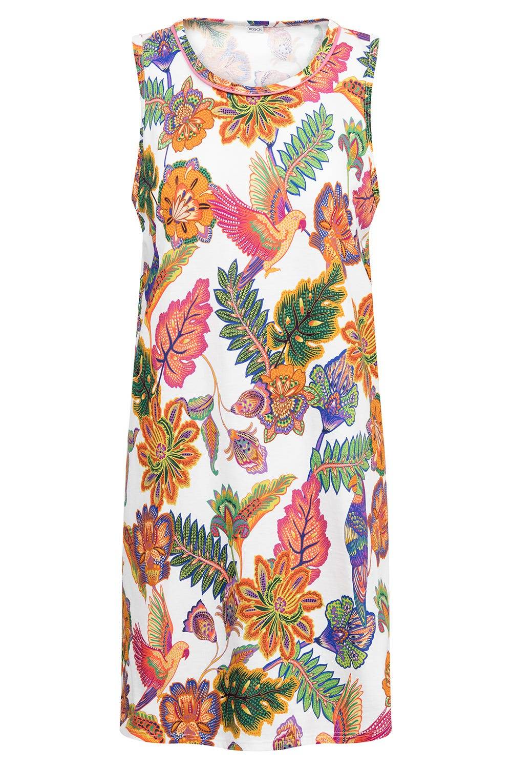 Rösch Nachthemd Ärmellos mit Blumenprint exotisch Baumwolle/Modal Hotsell