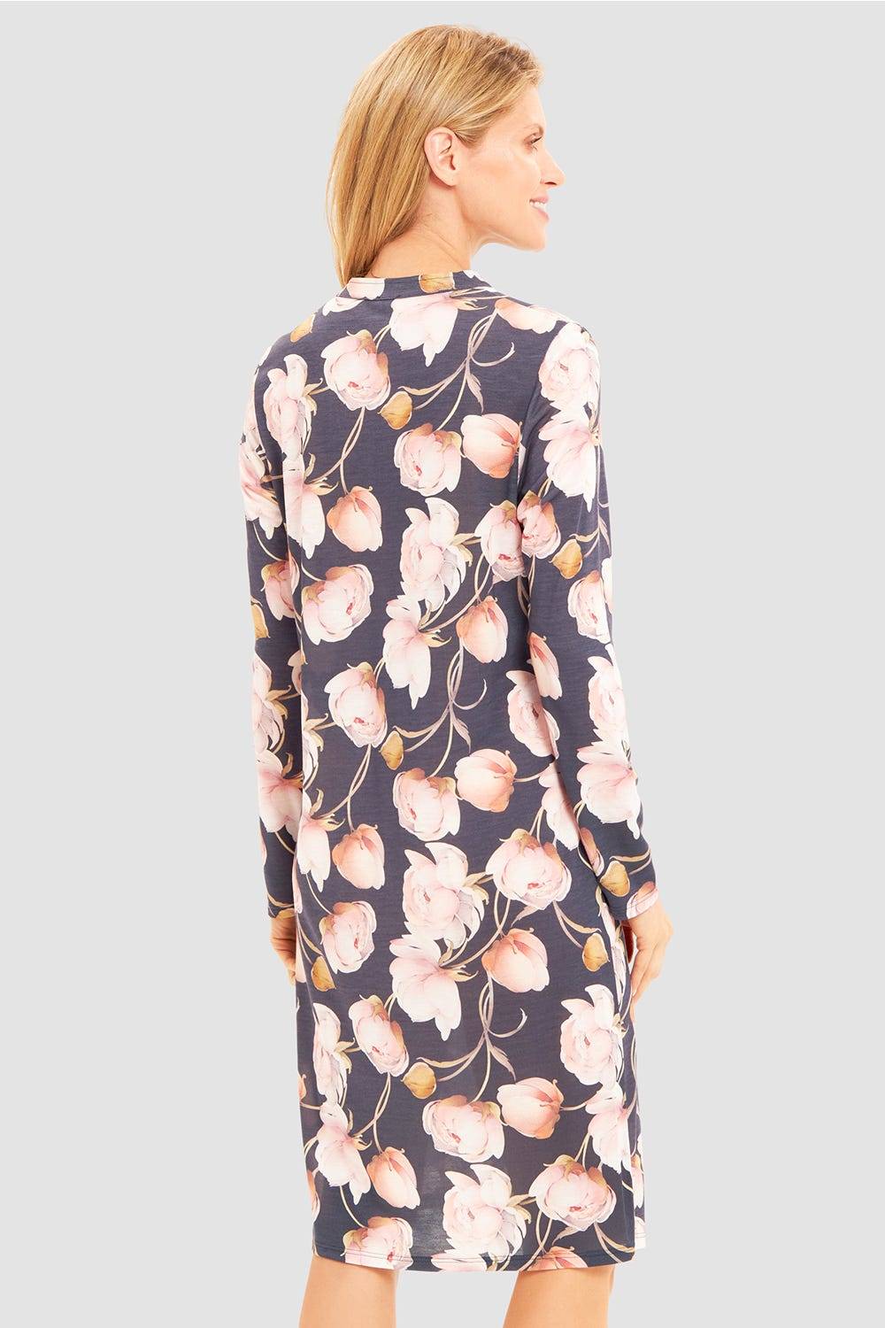 Rösch Nachthemd im floralen Druck romantisch 100% Modal Fabrikverkauf