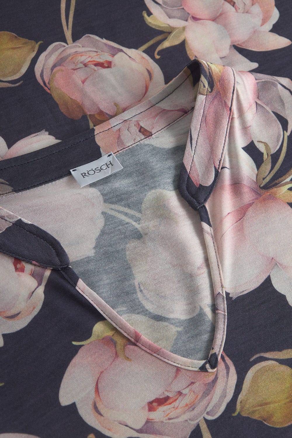 Rösch Nachthemd im floralen Druck romantisch 100% Modal Fabrikverkauf