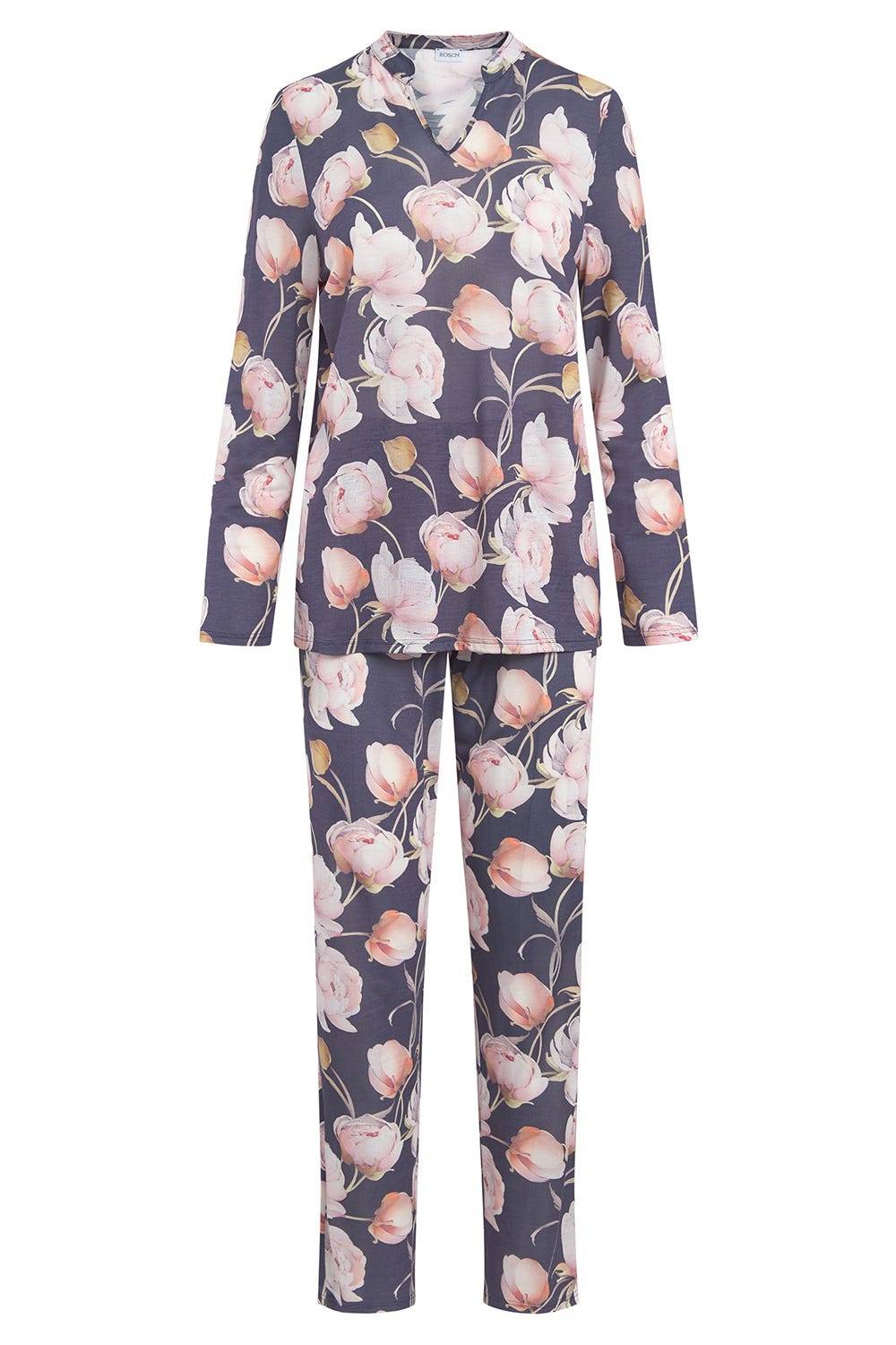 Rösch Pyjama im floralen Druck romantisch 100% Modal Meist gekauft