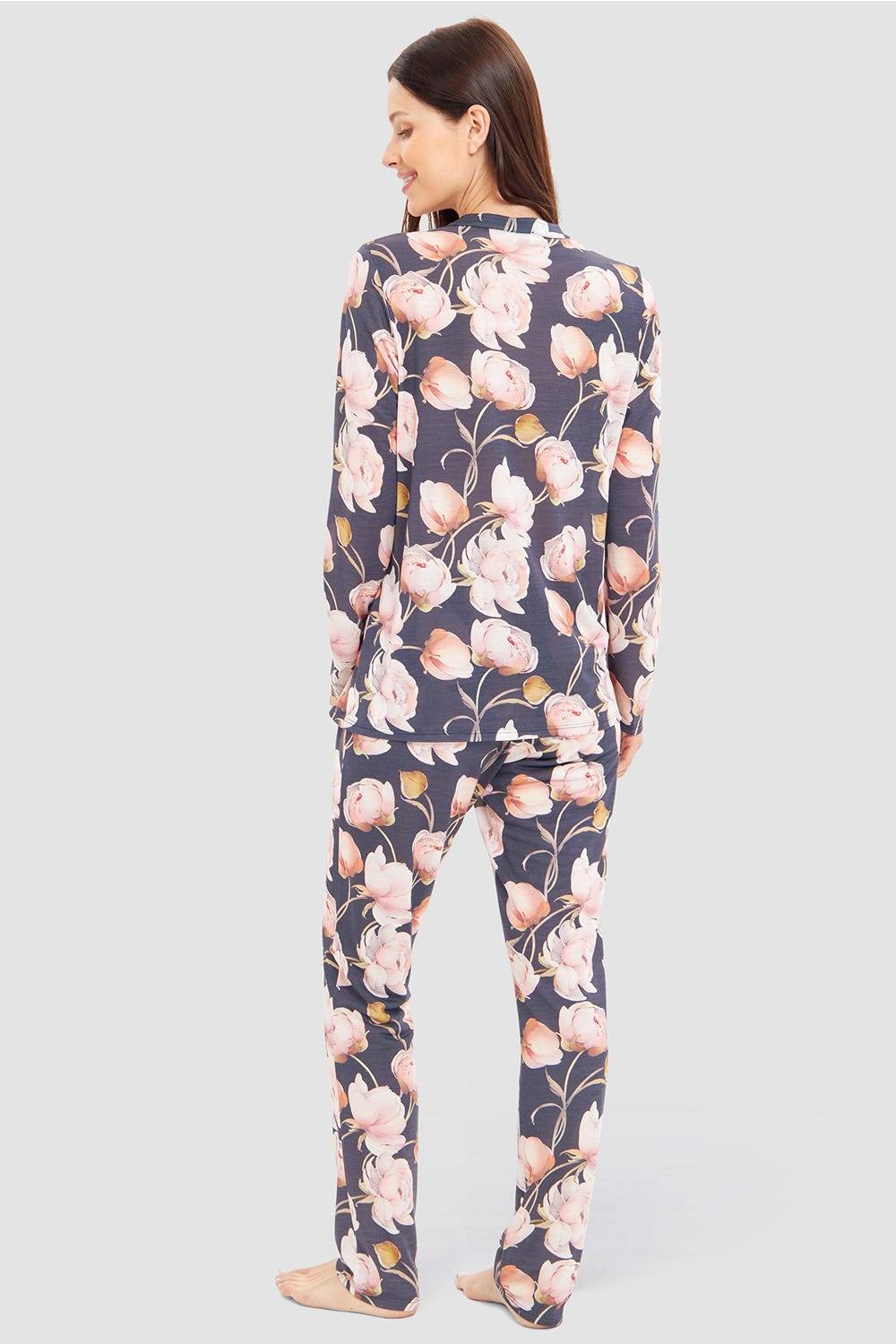 Rösch Pyjama im floralen Druck romantisch 100% Modal Meist gekauft