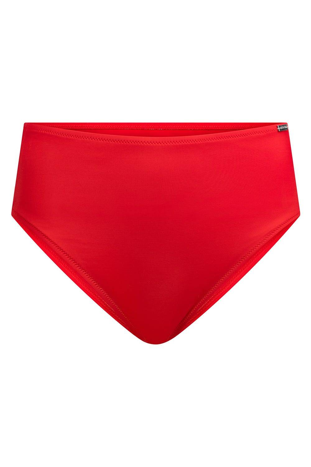 Rösch Bikini-Hose in Rot einfarbig hoher Taillenausschnitt Zeitlich begrenztes Angebot