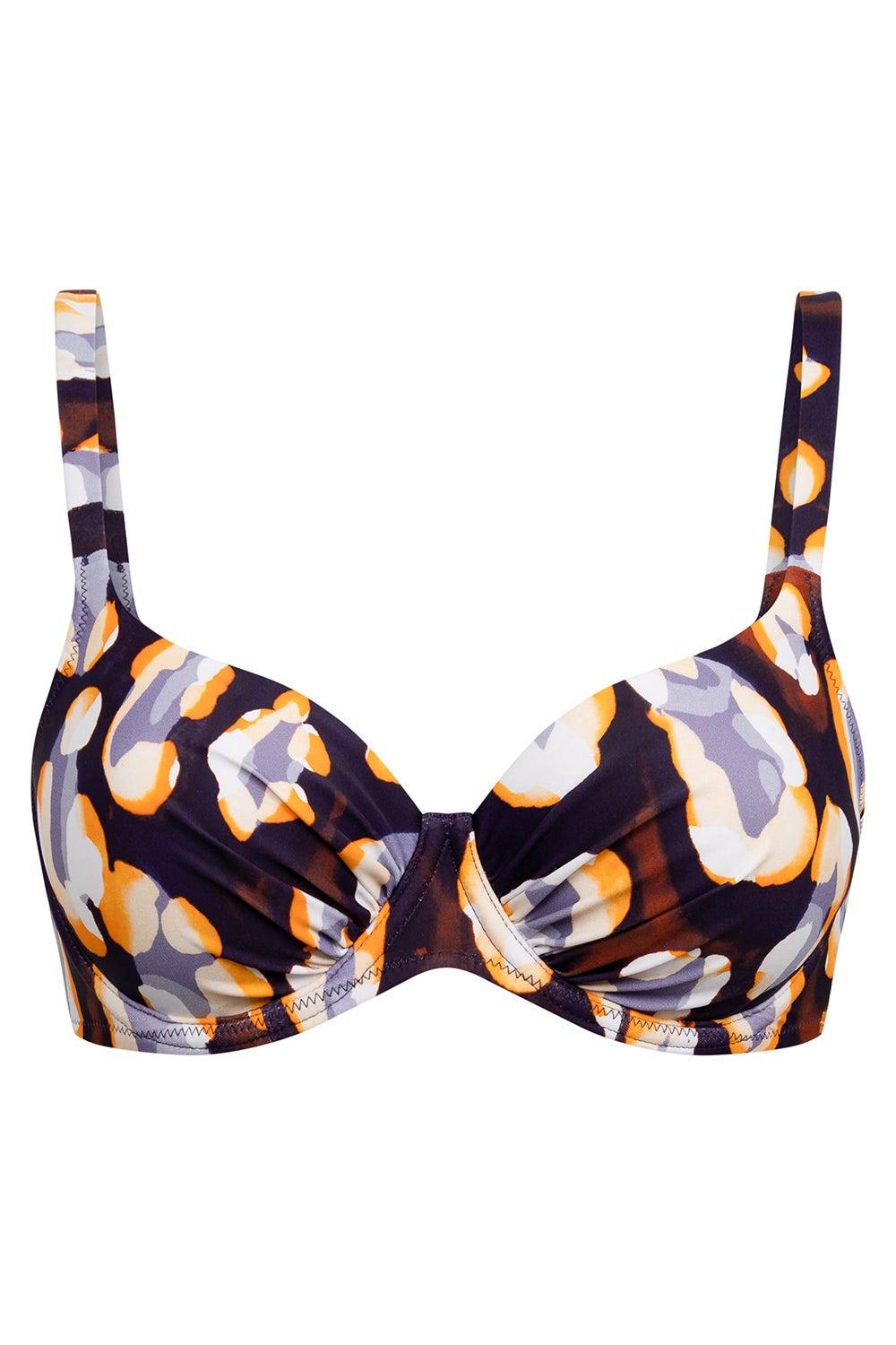 Rösch Bikini-Oberteil Bügel im Tupfendruck Modern Leo Räumungsverkauf