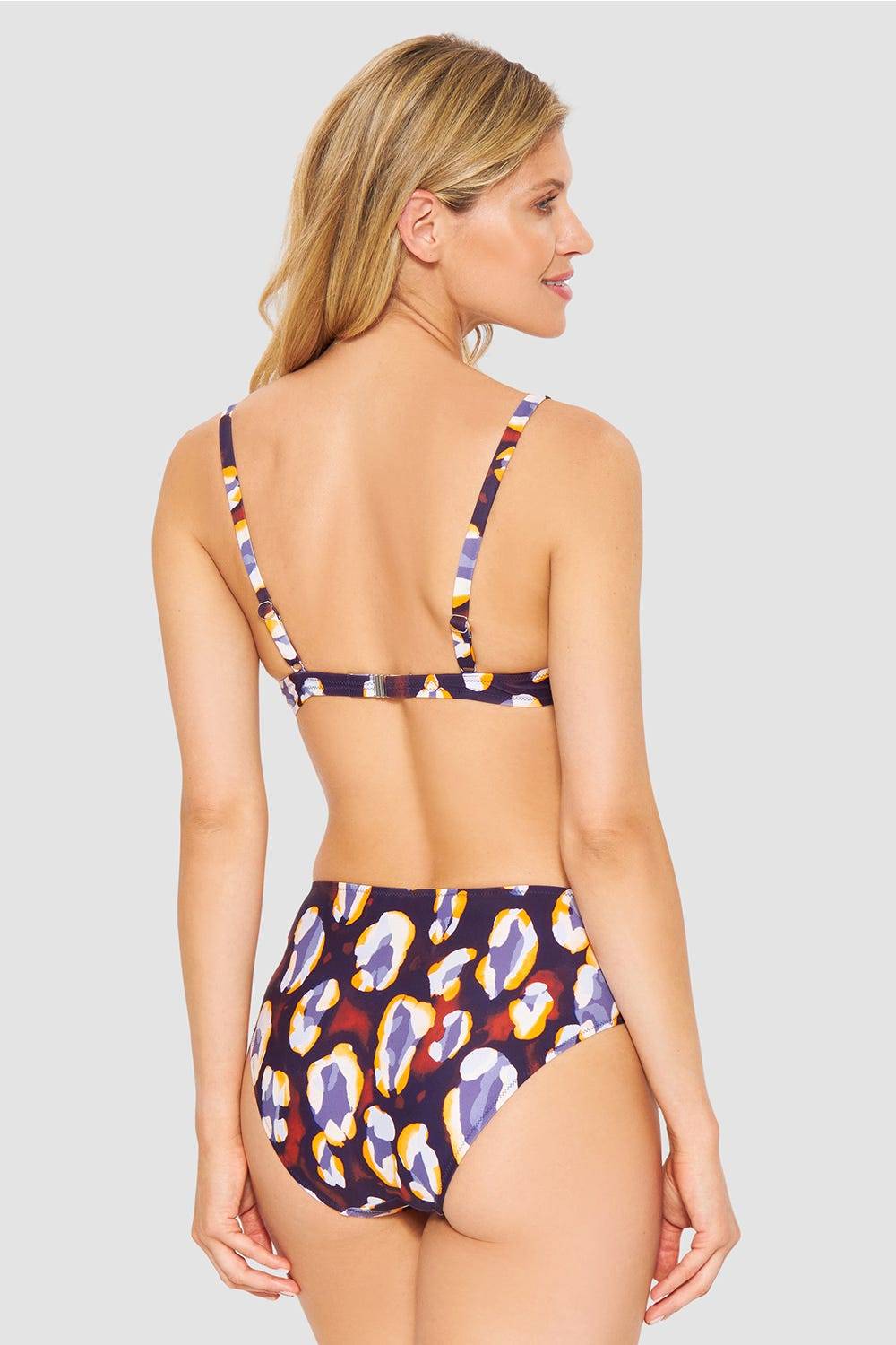 Rösch Bikini-Oberteil Bügel im Tupfendruck Modern Leo Räumungsverkauf