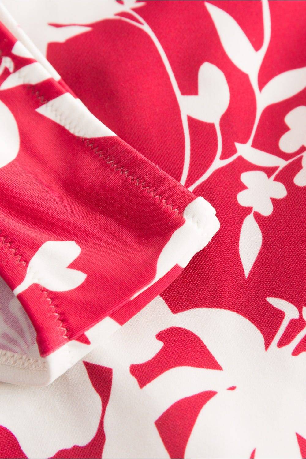Rösch Bikini im Blumendruck Creme-Kirsche verspielt Lycra Nur für heute