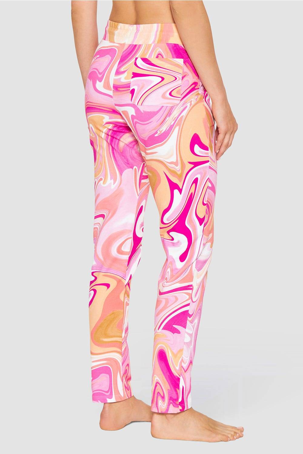 Rösch Sweathose im Batikdruck Baumwolle/Elasthan Sonderangebot