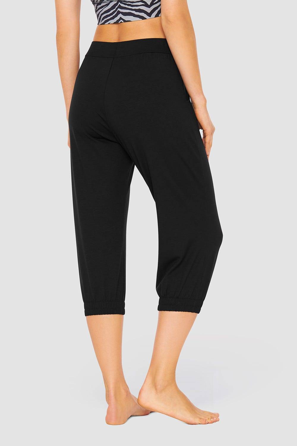 Rösch Y.U Yoga 3/4-Hose mit Taschen Loungewear Sport Mix &amp; Match Materialmix Jubiläumsangebot
