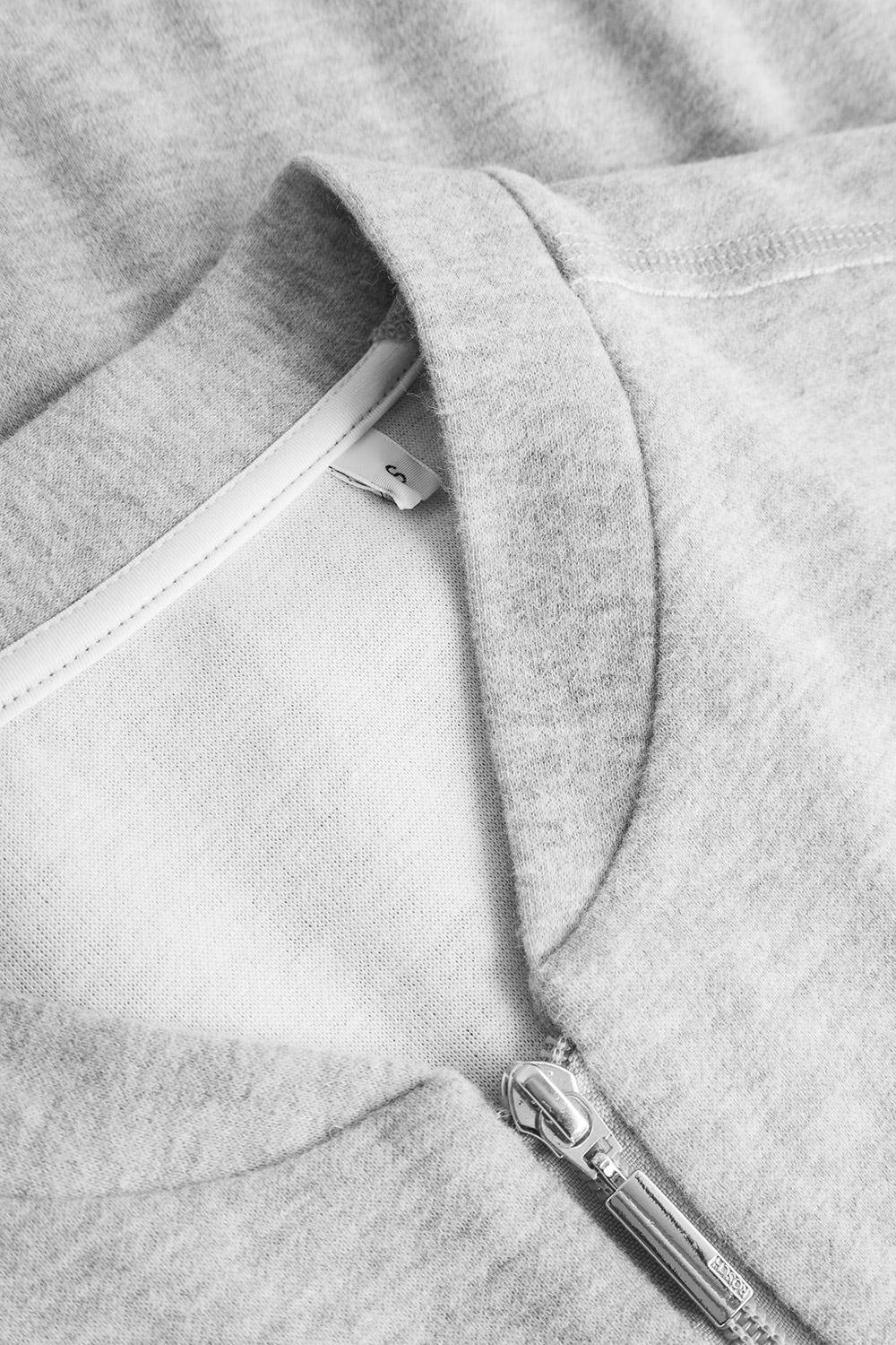 Rösch Y.U Yoga Sweatjacke in Grau Loungewear Mix &amp; Match Baumwolle/recycled Polyamid Exklusive Angebote