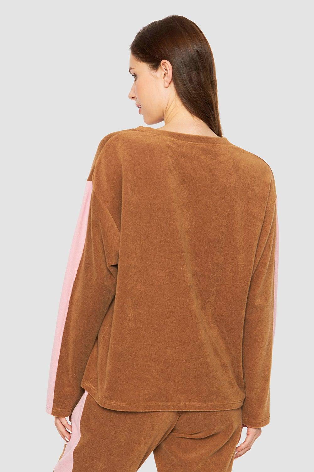 Rösch Shirt mit Kontrastdetails Frottee Baumwolle/Polyester Blitzangebot