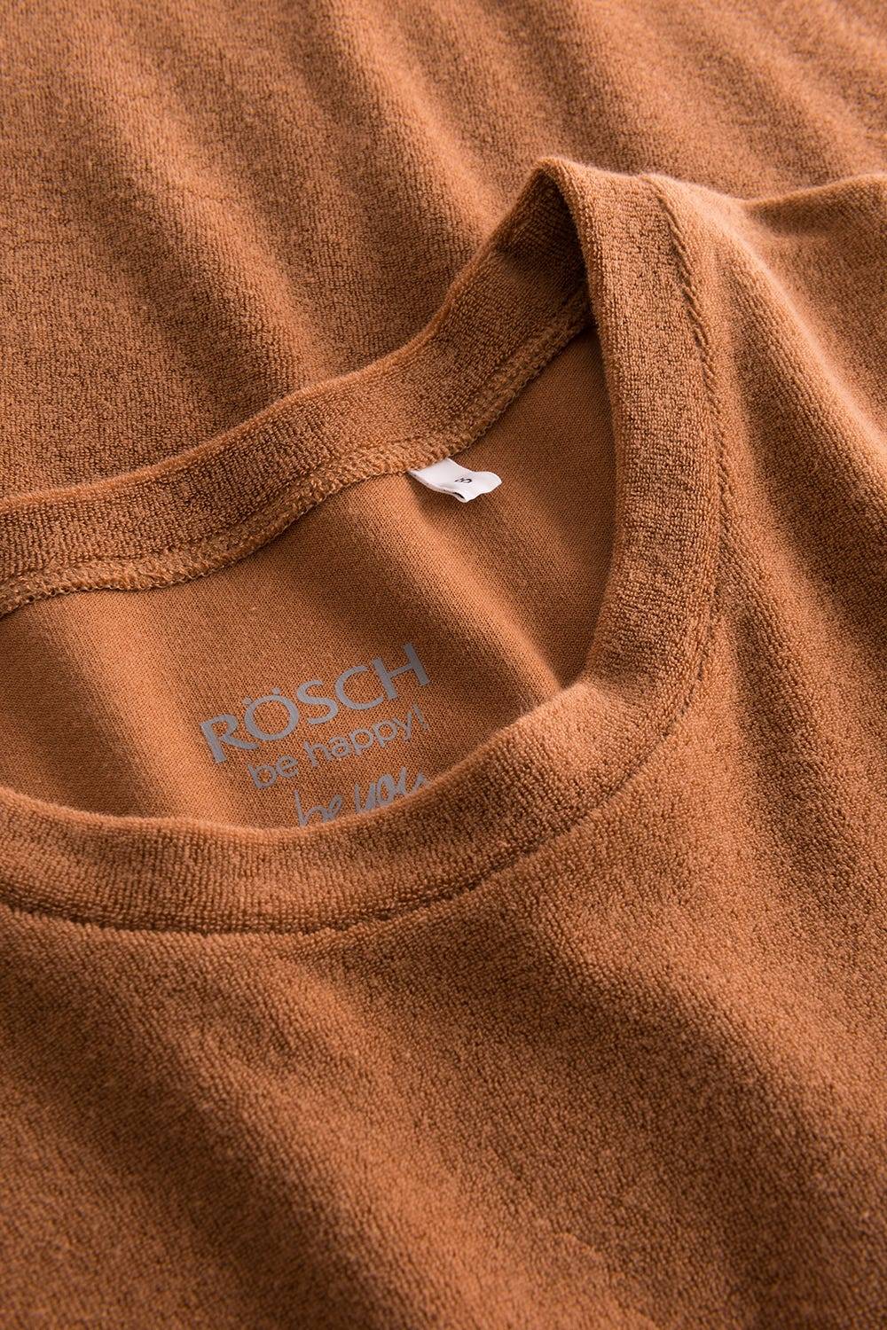 Rösch Shirt mit Kontrastdetails Frottee Baumwolle/Polyester Blitzangebot