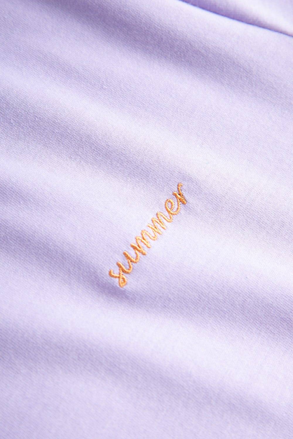 Rösch T-Shirt mit Volants und Stickerei &quot;summer&quot; Mix &amp; Match Viskose/Elasthan Zeitbegrenzte Promotion