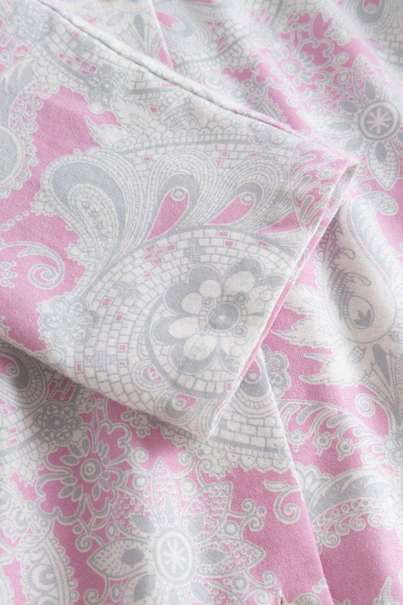 Rösch Pyjama im Herrenstil Flanell Kuschlig 100% Baumwolle Fabrikladen