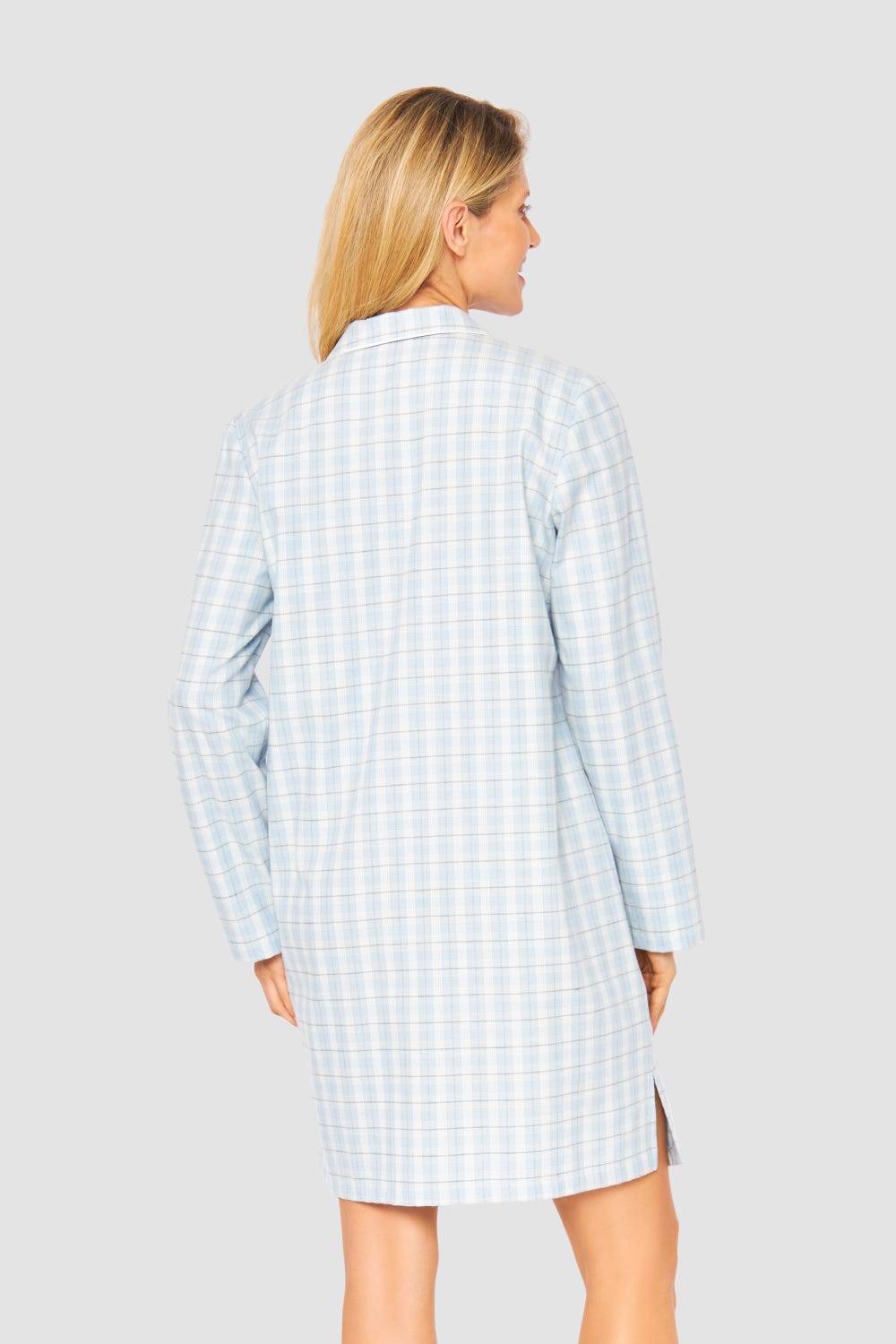 Rösch Nachthemd im Herrenhemdstil Flanell 100% Baumwolle Rabatte dieses Monats