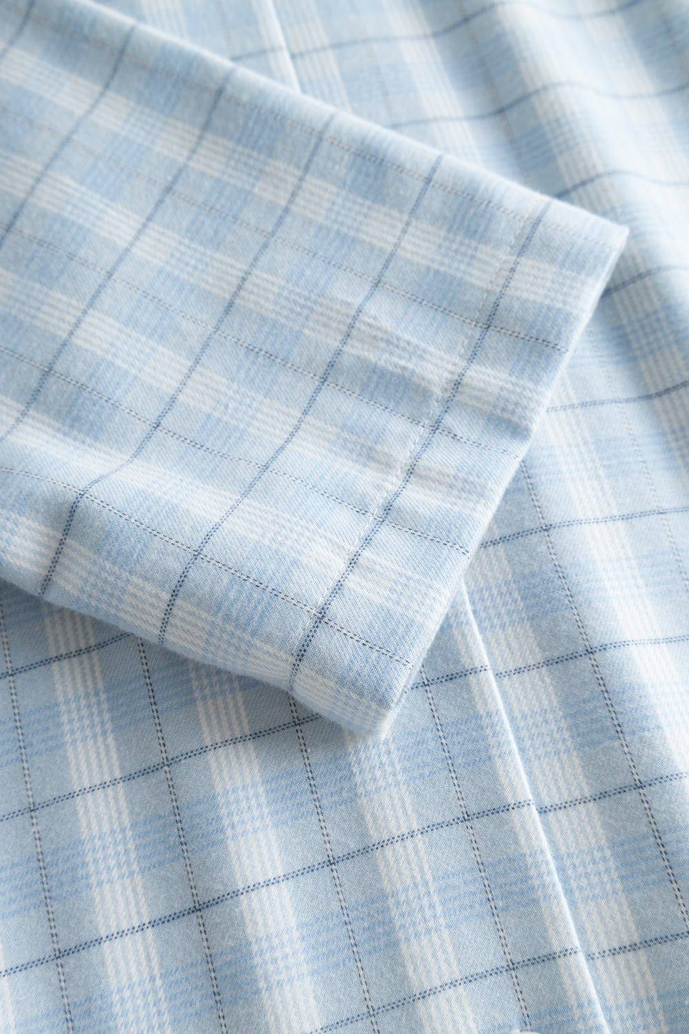Rösch Pyjama im Herrenhemdstil Flanell 100% Baumwolle 2025