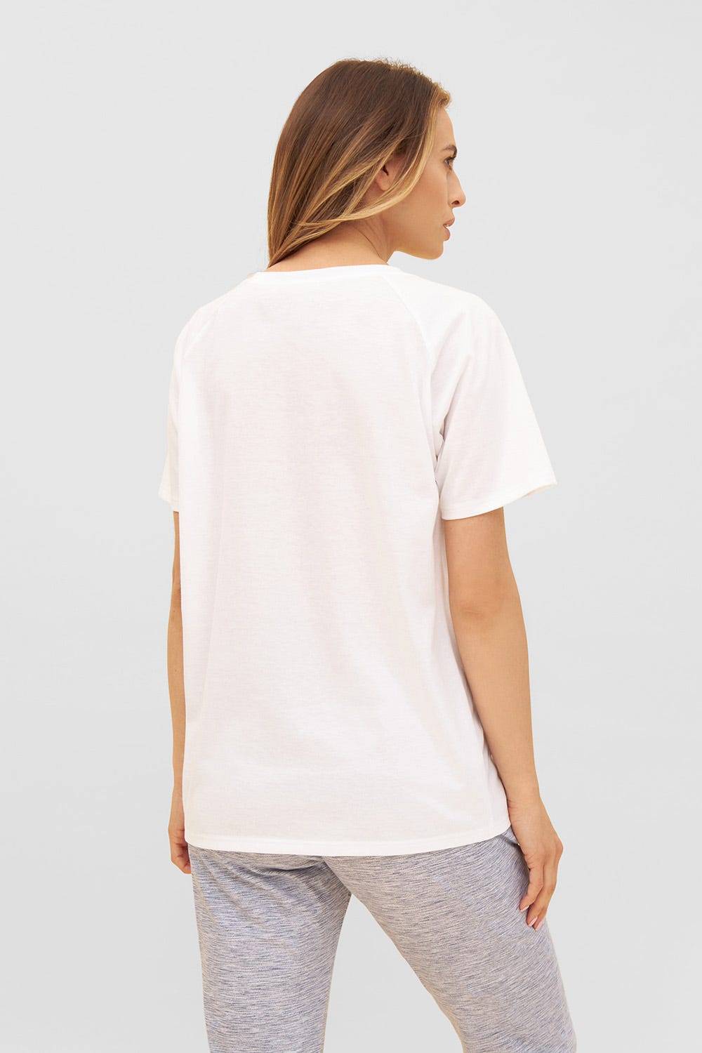 Rösch T-Shirt mit Motivdruck Robbe Raglan-Ärmel Mix &amp; Match 100% Bio-Baumwolle Meist gekauft