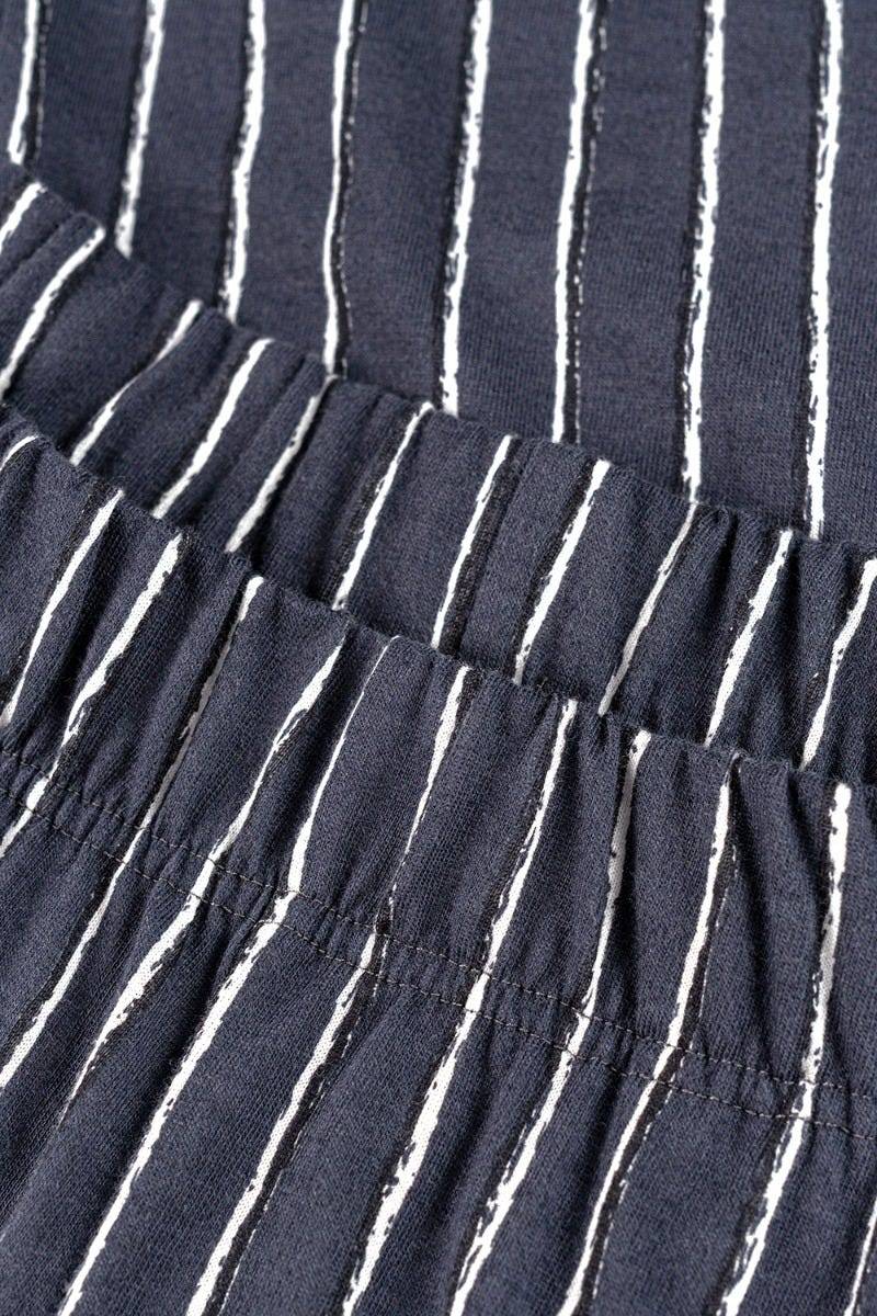 Rösch Herren Pyjamahose im klassischen Streifen-Druck 100% Baumwolle Black Friday