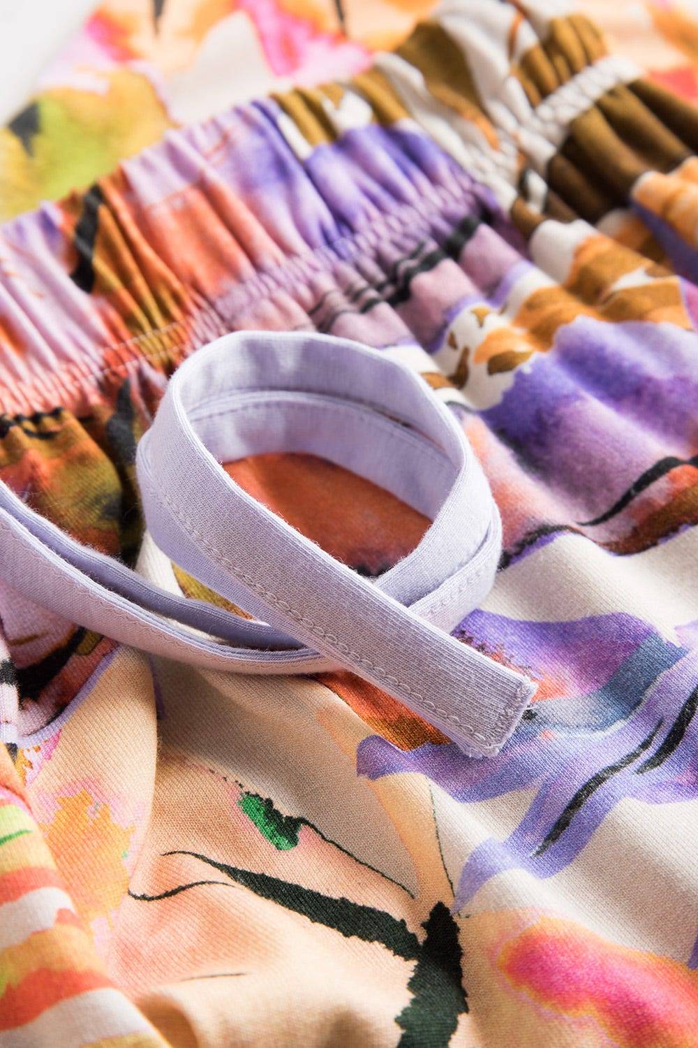 Rösch Bermuda im fröhlichen Blätter-Druck Bunt Sommer Mix &amp; Match Viskose/Elasthan Exklusive Angebote