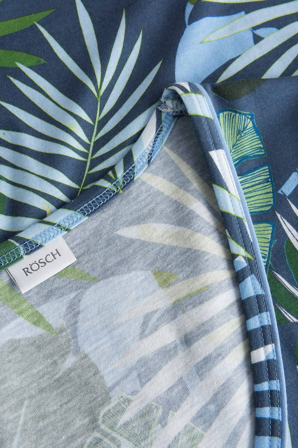 Rösch Nachtkleid im tropischen Palmen-Druck Taschen Baumwolle/Modal JETZT KAUFEN